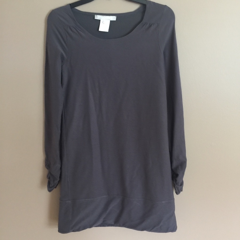 Tehen par poles long gray top/ dress